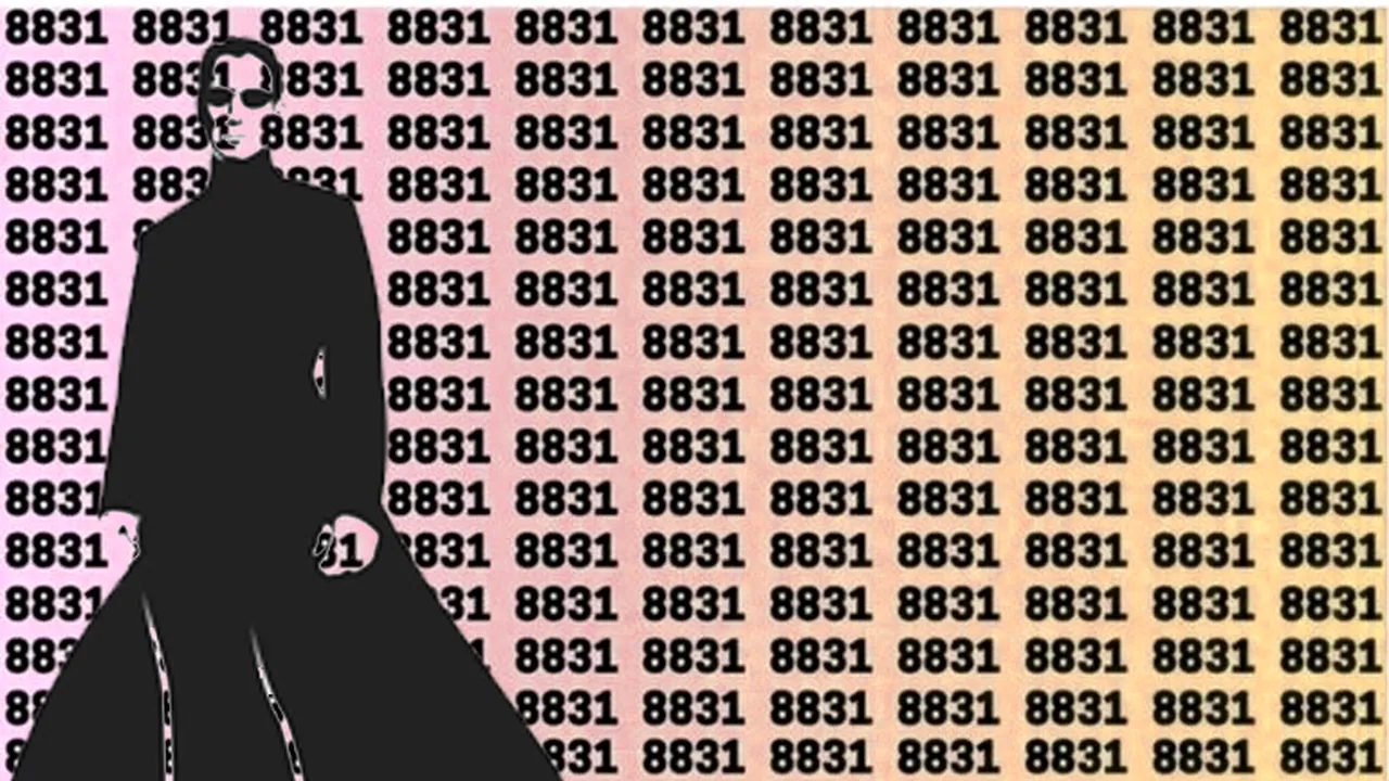 Test IQ | Poți observa numărul 8881? Geniile reușesc să-l vadă în 12 secunde