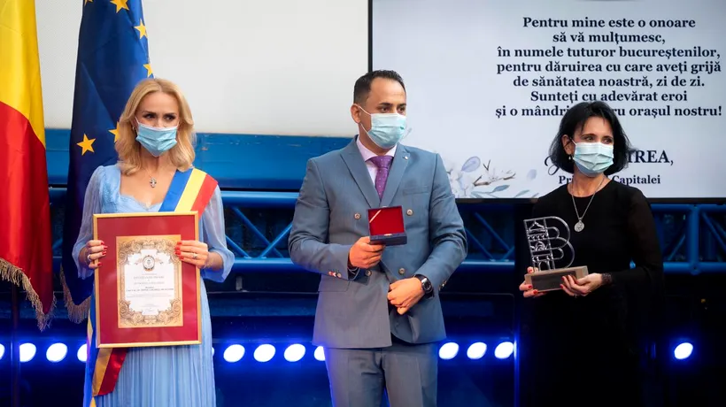 Gabriela Firea: ”Am acordat titlul de Cetățean de Onoare al Municipiului București pentru 34 de medici, adevărații eroi ai zilelor noastre!”