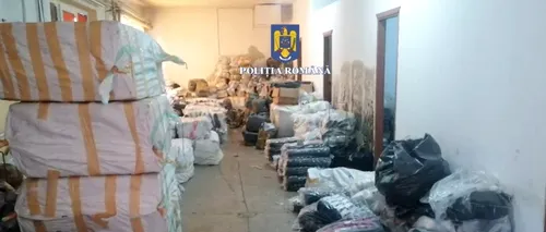Poliția Capitalei a capturat “un camion“ de parfumuri, pantofi și haine de firmă contrafăcute. Cum operau contrabandiștii