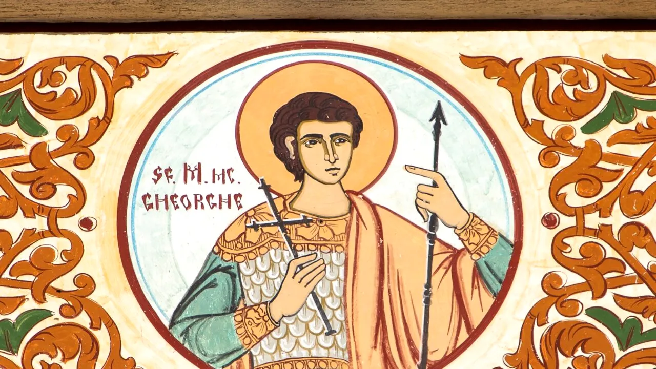 Sfântul Gheorghe este prăznuit pe 23 aprilie. Peste 1 milion de români își sărbătoresc onomastica