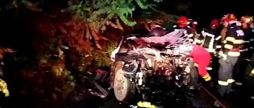 VIDEO | UPDATE | Accident cu patru morți în județul Vâlcea. Au fost implicate o mașină, un microbuz cu pasageri și un camion