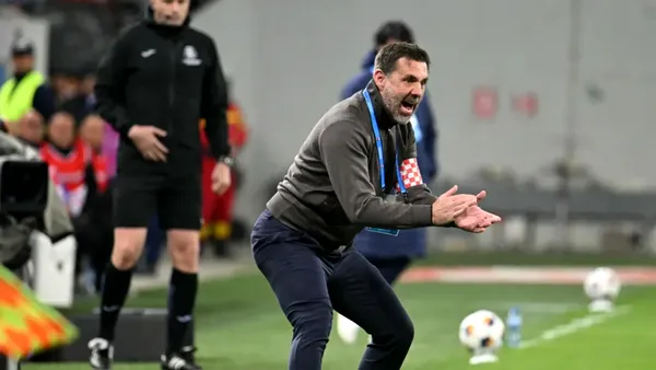 Ce i-a spus arbitrul lui Zeljko Kopic, antrenorul de la Dinamo, după faza scandaloasă din meciul Craiova-Dinamo: „Ce să mai vorbim”