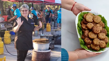 Chifteluțe la cuptor pregătite de Gina BRADEA. „Sunt mai dietetice și foarte gustoase”