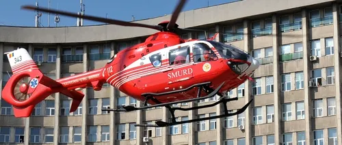 Copil de doi ani din Constanța, trasportat cu elicopterul la spital după ce a căzut într-o fântână