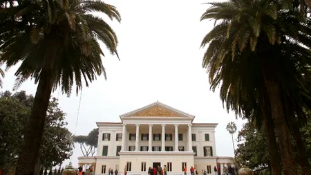 Buncărul lui Mussolini. IMAGINI din vila Torlonia, unde a trăit Il Duce