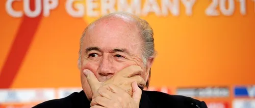 Prima reacție a lui Blatter după arestările unor șefi din FIFA