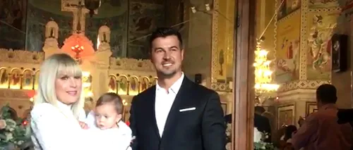 Elena Udrea și-a botezat fetița la Mănăstirea Cașin din Capitală. Traian Băsescu, printre invitații la petrecere 