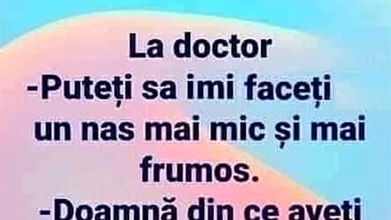 BANCUL ZILEI | La medicul plastician