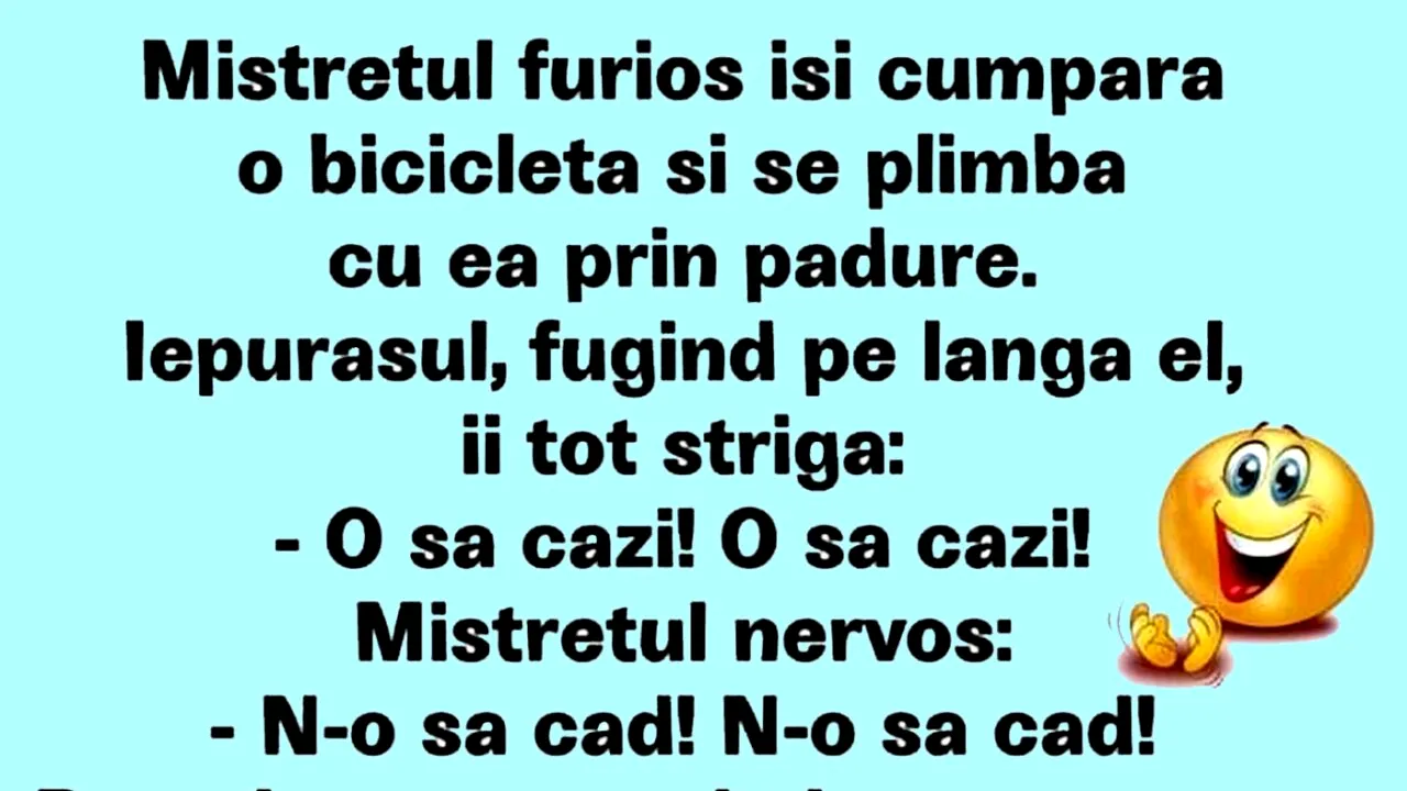 BANCUL ZILEI | Iepurașul vesel și mistrețul furios