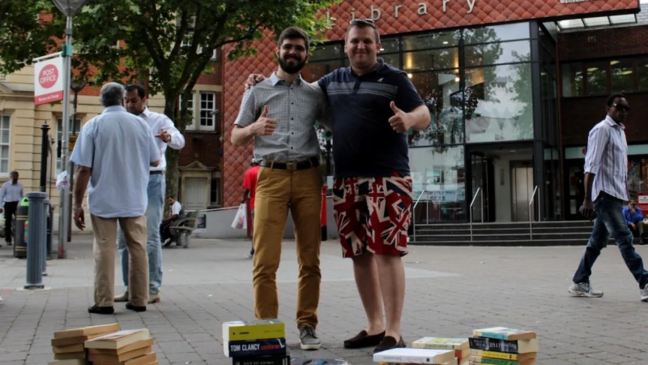 INVAZIE? Campania „CărțiSpreLondra