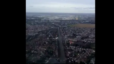 Video spectaculos. Cum se vede aterizarea din locul pilotului