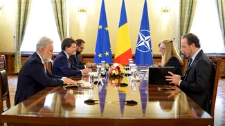 Nicușor Dan s-a întâlnit la Cotroceni cu noul șef al OMV, înainte să primească partidele parlamentare la negocieri. Discuții critice pentru viitorul energetic al României