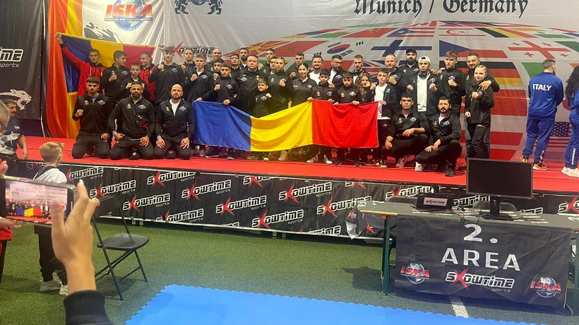 Rezultat IMPORTANT: România, locul 4 pe națiuni la Campionatele Mondiale ISKA! Am depășit SUA și Franța