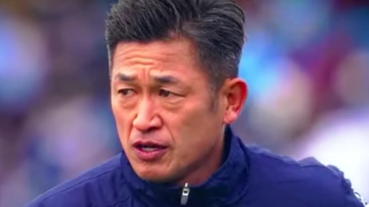 VIDEO | Cel mai în vârstă fotbalist japonez spune că vrea să joace până la 60 de ani. Kazuyoshi Miura a semnat cu un nou club din prima ligă japoneză