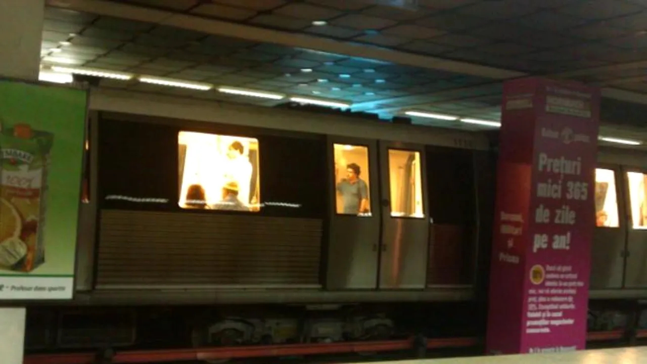 Noile trenuri de metrou vor intra în circulație în luna aprilie din 2014. Cum arată vagoanele