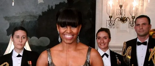 FOTO. Cum au îmbrăcat-o iranienii în Photoshop pe Michelle Obama la OSCAR 2013