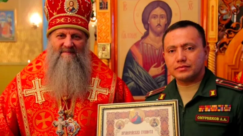Autorul masacrului și violurilor de la Bucha, un locotenent-colonel binecuvântat de biserica ortodoxă rusă