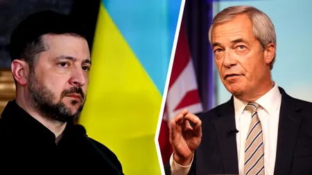 Zelenski critică partidul lui Nigel Farage pentru că nu arborează steagul ucrainean pe clădirile consiliilor locale din Marea Britanie