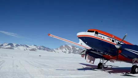 Ce au descoperit cercetătorii germani în timpul unui zbor în Antarctica. „Este foarte neobișnuit