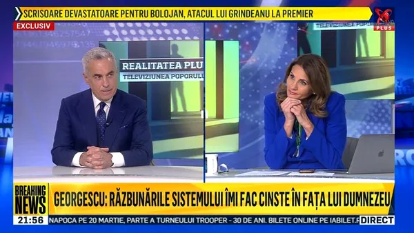 Câți români s-au uitat la interviul lui Călin Georgescu de la Realitatea TV. Emisiunea Ancăi Alexandrescu a explodat în audiențe