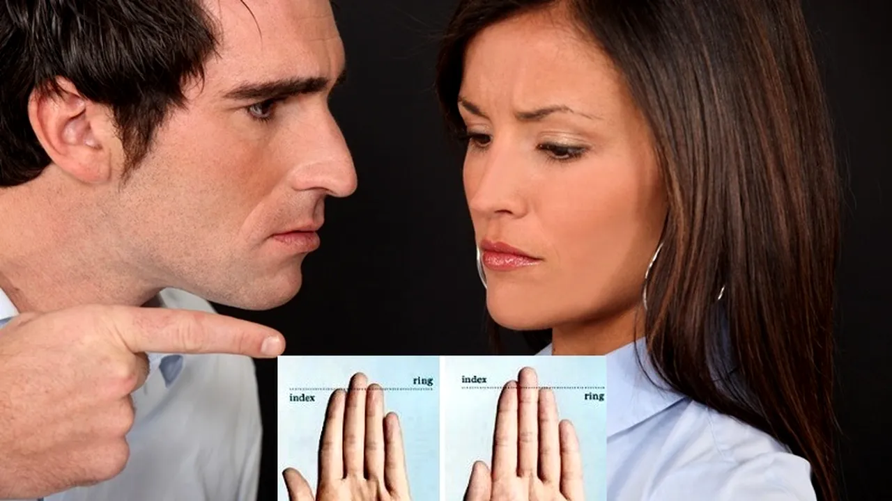 STUDIU. Ce spune lungimea degetelor despre tine