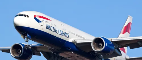 Incident neobișnuit: de ce a fost lovit un avion British Airways înainte de aterizare