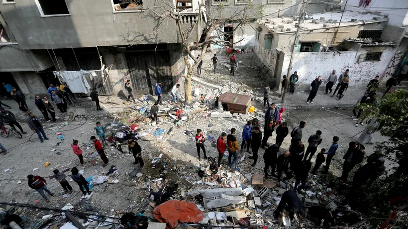 Război în Israel | Fâșia Gaza: oameni morți pe străzi, clădiri bombardate. Zona se confruntă cu o întrerupere majoră a serviciilor de comunicație