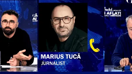 Marius Tucă reacționează după eliminarea probelor ilegale din dosarul lui Georgescu. 