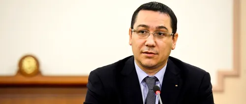 Premierul Victor Ponta anunță, la ora 12.00, structura noului Guvern