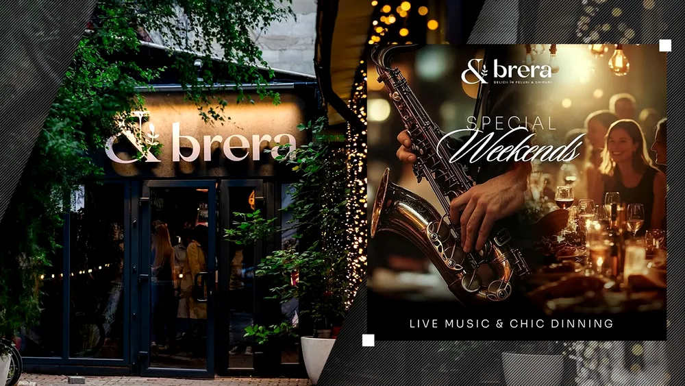 Brera – de la comandă a-la-carte business lunch, la chic dinning și petreceri corporate cu 100 de oameni în salonul Winter garden