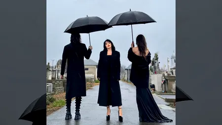 Ana Morodan, ședință foto sinistră. „Contesa digitală” s-a pozat în CIMITIR: „Am venit să-mi îngrop trecutul”