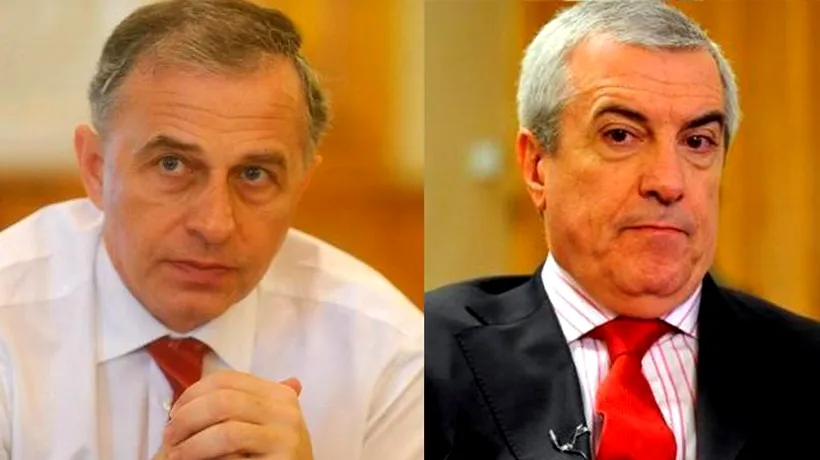 Foștii președinți ai PNL și PSD riscă să rămână fără colegii la parlamentare. Tăriceanu și Geoană, la mâna lui Antonescu și Ponta