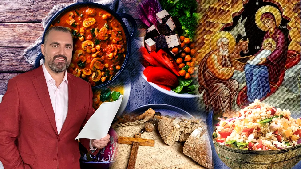 Postul Crăciunului 2025. Ce alimente să eviți ca să nu te îmbolnăvești și ce să mănânci ca să nu iei în greutate. Recomandările nutriționistului Cristian Mărgărit, în exclusivitate pentru Gândul