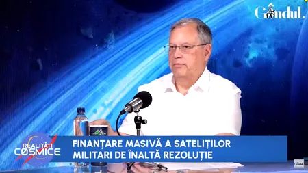 Dumitru Prunariu: „Sateliții militari au început să fie mai puternic finanțați decât cei din domeniul civil”