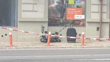 O valiză suspectă a fost găsită în zona centrală a Constanței - VIDEO 