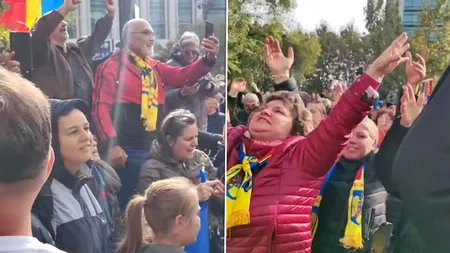 Explozie de fericire în rândul susținătorilor la auzul veștii că Georgescu va fi eliberat. Sute de persoane sunt în fața Tribunalului București