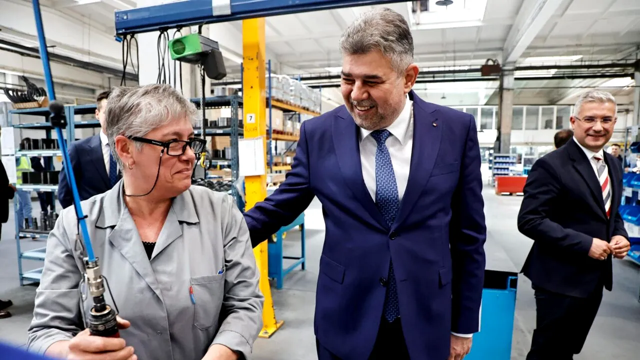 Marcel Ciolacu promovează INDUSTRIA națională într-o vizită la Electroprecizia Săcele: „Cumpără românește” este mai mult decât un slogan!
