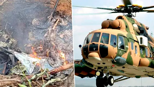 Un elicopter militar pakistanez Mi-17 s-a prăbușit la decolare. Toate persoanele aflate la bord au murit