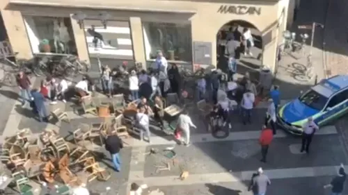 Teroare în Germania. Cel puțin patru morți și zeci de răniți după ce o mașină a intrat în pietoni în orașul Munster. UPDATE VIDEO