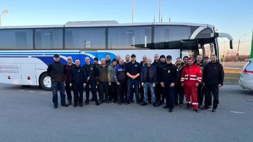 Prizonierii de pe Insula Șerpilor au fost eliberați, în urma unui schimb între Ucraina și Rusia. Prima fotografie cu grănicerii ucraineni
