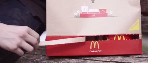 Surpriză pentru clienții McDonald's care își vor lua produsele la pachet