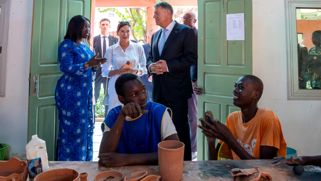 Vizita istorică a președintelui Klaus Iohannis în Senegal. Ziua de joi aduce întâlniri culturale și de înalt nivel cu omologul său african
