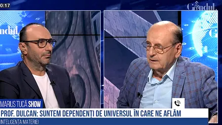 VIDEO Prof. dr. Dumitru Constantin Dulcan: „Suntem dependenți de universul în care ne aflăm. Ceea ce gândim, trebuie să și simțim. Noi transformăm lumea invizibilă în lume vizibilă, perceptibilă”
