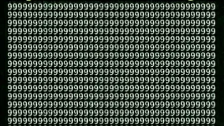 Iluzie optică. Doar 1% din cei care fac acest test descoperă, în mai puțin de 8 secunde, unde este ascunsă cifra 8!