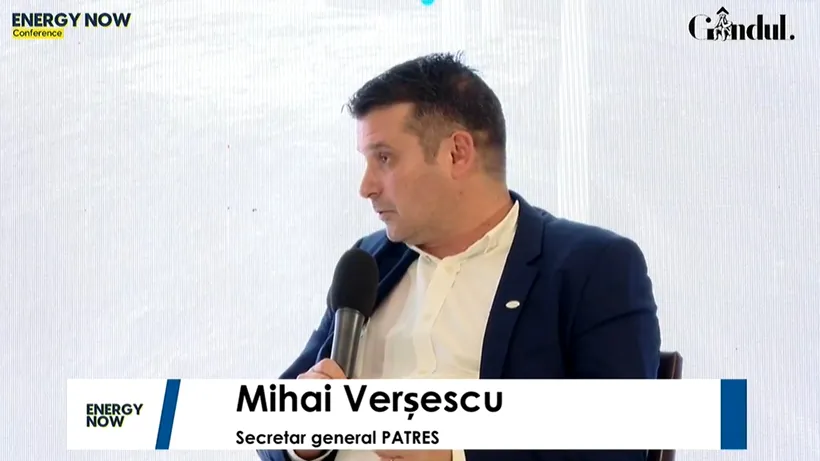 ENERGY NOW. Mihai Verșescu, PATRES. „Dorim o mai mare predictibilitate.” / Investițiile și în fotovoltaic, și în eolian vor avea loc în mod natural, când fondurile vor fi lansate