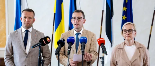Estonia sprijină NECONDIȚIONAT Ucraina în războiul contra Rusiei. Oficialii din Tallinn VISEAZĂ la victoria finală a partenerilor de la Kiev