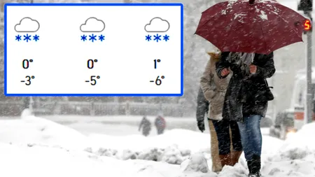 Meteorologii Accuweather anunță iarnă cruntă în București. Câte zile ninge fără oprire, începând de mâine