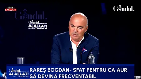 Rareș Bogdan laudă AUR, dar spune că încă nu a venit vremea unui guvern cu partidul lui Simion: De la Bruxelles se vede ca un partid nefrecventabil
