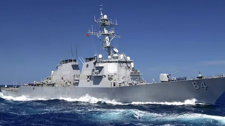Rusia urmărește distrugătorul anti-rachetă american din Portul Constanța și avertizează ca va lua măsuri de apărare