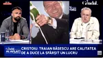 Ion Cristoiu îl vrea pe Traian Băsescu la Palatul Victoria: „Ar fi un foarte bun premier, e un bun administrator. Este un tip extraordinar de pragmatic.”